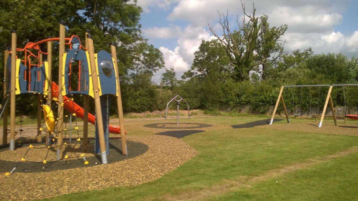 Village S Exciting New Play Park Swings Into Action News