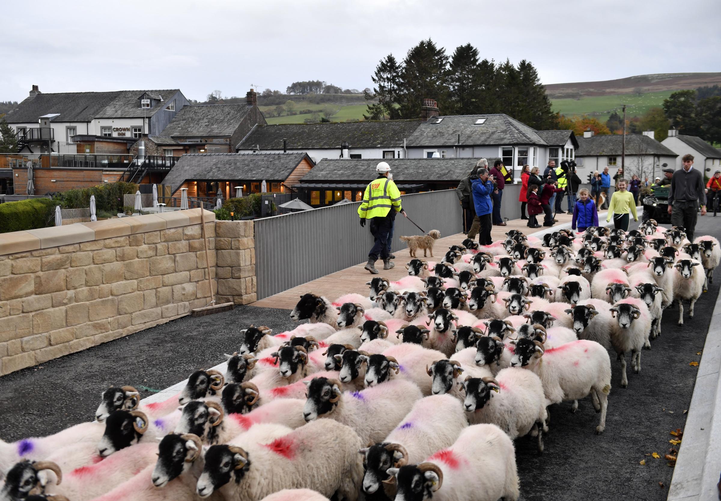 Pooley Bridge Uk S First Stainless Steel Bridge Opens To Traffic News And Star